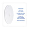 Polishing Floor Pads, 20" Diameter, White, 5/carton