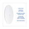 Polishing Floor Pads, 21" Diameter, White, 5/carton