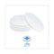 Polishing Floor Pads, 21" Diameter, White, 5/carton