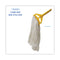 Pro Loop Web/tailband Wet Mop Head, Rayon, 24oz, White, 12/carton