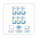 Disinfecting Wipes, 7 X 8, Fresh Scent, 75/canister, 6 Canisters/carton