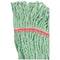 Super Loop Wet Mop Head, Cotton/synthetic Fiber, 5" Headband, Large Size, Green