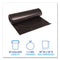 Recycled Low-density Polyethylene Can Liners, 60 Gal, 1.2 Mil, 38" X 58", Black, 10 Bags/roll, 10 Rolls/carton