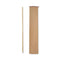 Lie-flat Screw-in Mop Handle, Lacquered Wood, 1.13" Dia X 60", Natural