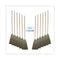 Mixed Fiber Maid Broom, Mixed Fiber Bristles, 55" Overall Length, Natural, 12/carton