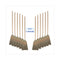 Parlor Broom, Corn Fiber Bristles, 55" Overall Length, Natural, 12/carton