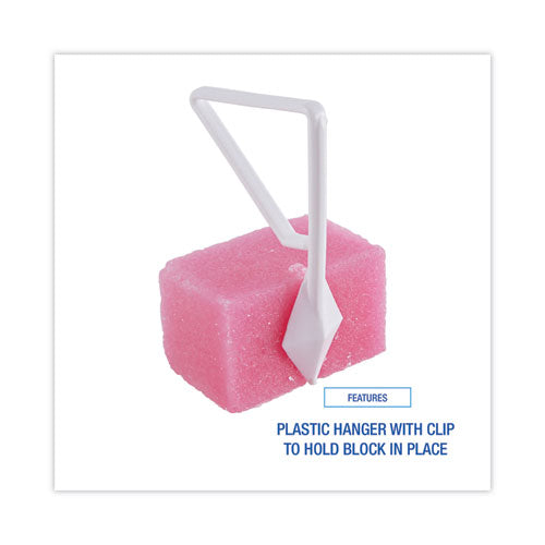 Toilet Bowl Para Deodorizer Block, Cherry Scent, 4 Oz, Pink, 12/box