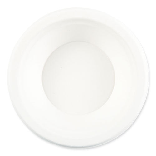 Bagasse Pfas-free Dinnerware, Round Bowl, 12 Oz, Natural, 1,000/carton