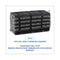 Grill Brick, 8 X 4, Black, 12/carton