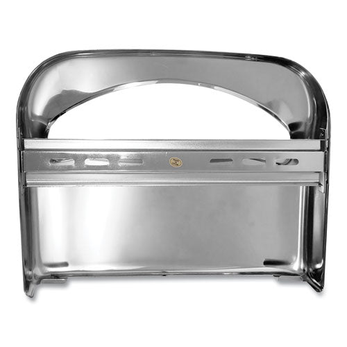 Toilet Seat Cover Dispenser, 16 X 3 X 11.5, Chrome