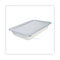 Aluminum Steam Table Pan Lids, Fits Full-size Pan, Deep,12.88 X 20.81 X 0.63, 50/carton