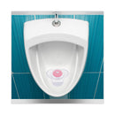Urinal Screen With Para Deodorizer Block, Cherry Scent, 3 Oz, Red/white, 12/box