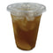 Pet Cold Cup Lids, Fits 12 Oz Squat And 14 To 24 Oz Plastic Cups, Clear, 1,000/carton