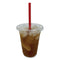 Pet Cold Cup Lids, Fits 12 Oz Squat And 14 To 24 Oz Plastic Cups, Clear, 1,000/carton