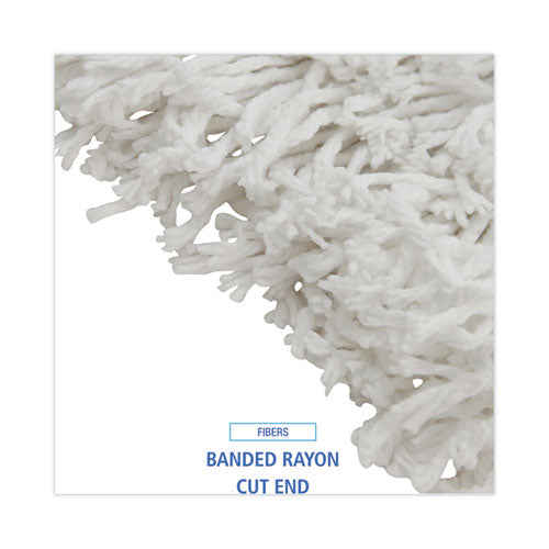 Banded Rayon Cut-end Mop Heads,