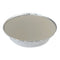 Round Aluminum To-go Containers With Lid, 48 Oz, 9" Diameter X 1.66"h, Silver, 200/carton