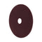 Deep Scrub Pads, 20" Diameter, Maroon, 10/carton