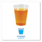 Translucent Plastic Cold Cups, 10 Oz, Polypropylene, 100 Cups/sleeve, 10 Sleeves/carton