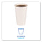 Paper Hot Cups, 16 Oz, White, 20 Cups/sleeve, 50 Sleeves/carton