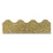 Scalloped Borders, 2.25" X 3 Ft, Gold Glitter, 13/pack