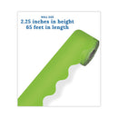 Rolled Scalloped Borders, 2.25" X 65 Ft, Lime