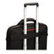 Diamond Briefcase, Fits Devices Up To 15.6", Polyester, 16.1 X 3.1 X 11.4, Black