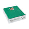 Two-pocket Heavyweight Poly Portfolio Folder, 3-hole Punch, 11 X 8.5, Green, 25/box