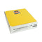 Two-pocket Heavyweight Poly Portfolio Folder, 3-hole Punch, 11 X 8.5, Yellow, 25/box