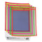 Stitched Shop Ticket Holders, Neon, Assorted 5 Colors, 75", 9 X 12, 25/bx