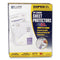 Super Heavyweight Poly Sheet Protectors, Non-glare, 2", 11 X 8.5, 50/box