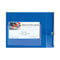 Self-adhesive Business Card Holders, Top Load, 2 X 3.5, Clear, 10/pack