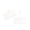 Wire Rack Shelf Tag, Side Load, 3.5 X 1.5, White, 10/pack