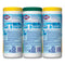 Disinfecting Wipes, 1-ply, 7 X 8, Fresh Scent/citrus Blend, White, 35/canister, 3 Canisters/pack