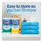 Disinfecting Wipes, Easy Pull Pack, 1-ply, 8 X 7, Lemon Scent, White, 75 Towels/box, 6 Boxes/carton