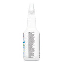 Fuzion Cleaner Disinfectant, Unscented, 32 Oz Spray Bottle, 9/carton
