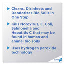 Disinfecting Bio Stain And Odor Remover, Fragranced, 32 Oz Spray Bottle, 9/carton