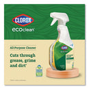 Clorox Pro Ecoclean All-purpose Cleaner, Unscented, 32 Oz Spray Bottle, 9/carton