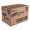 Odorshield Tall Kitchen Drawstring Bags, 13 Gal, 0.72 Mil, 24" X 27.38", White, 80 Bags/box, 3 Boxes/carton