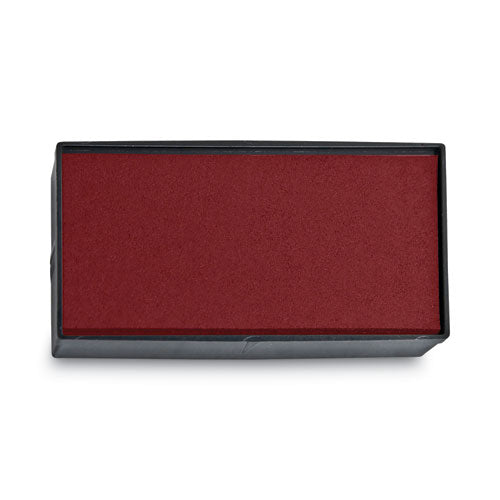 Replacement Ink Pad For 2000plus 1si20pgl, 1.63" X 0.25", Red