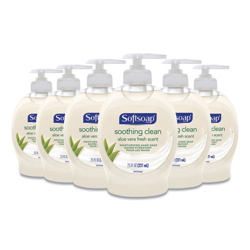 Moisturizing Hand Soap, Aloe, 7.5 Oz Bottle, 6/carton