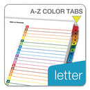 Onestep Printable Table Of Contents And Dividers, 26-tab, A To Z, 11 X 8.5, White, Assorted Tabs, 1 Set