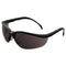 Klondike Safety Glasses, Matte Black Frame, Gray Lens, 12/box