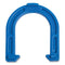 Indoor/outdoor Rubber Horseshoe Set, 4 Rubber Horseshoes, 2 Rubber Mats, 2 Plastic Dowels