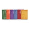 Heavy-duty Mesh Bag, 12" X 18", Gold, Green, Orange, Purple, Royal Blue, Scarlet Red, 6/set