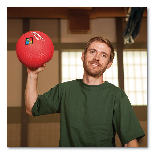 Playground Ball, 8.5" Diameter, Red