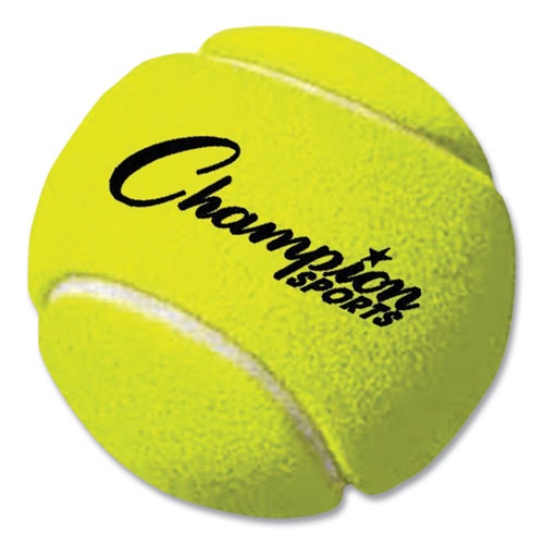 Tennis Balls, 2.5" Diameter, Yellow, 3/pack