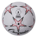 Viper Soccer Ball, No. 4 Size, 8" To 8.25" Diameter, White