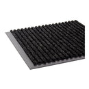 Needle Rib Wipe And Scrape Mat, Polypropylene, 36 X 60, Charcoal