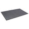 Needle Rib Wipe And Scrape Mat, Polypropylene, 36 X 120, Gray