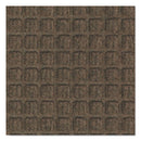 Super-soaker Wiper Mat With Gripper Bottom, Polypropylene, 36 X 120, Dark Brown